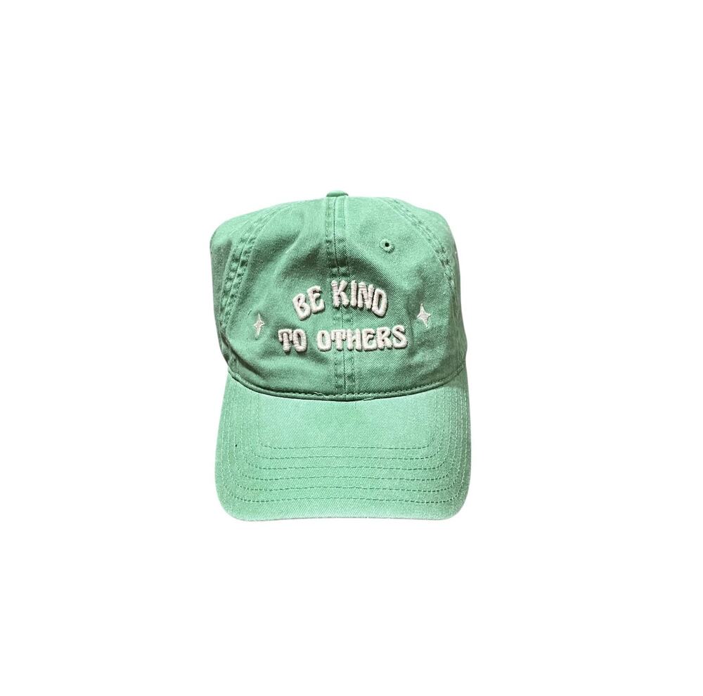 American Eagle One Size Women's Green "Be King To Others" Baseball Cap Hat
